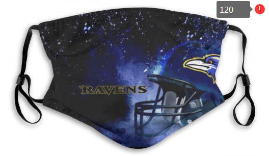NFL Baltimore Ravens #2 Dust mask with filter